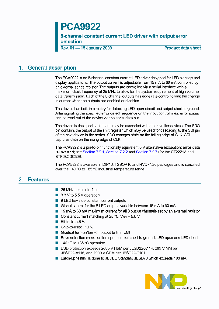 PCA9922BS_4642310.PDF Datasheet