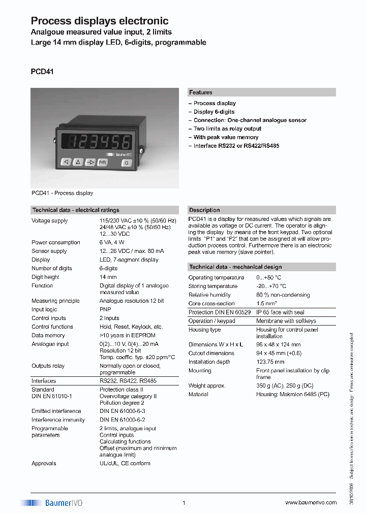 PCD41001PX01_4392612.PDF Datasheet