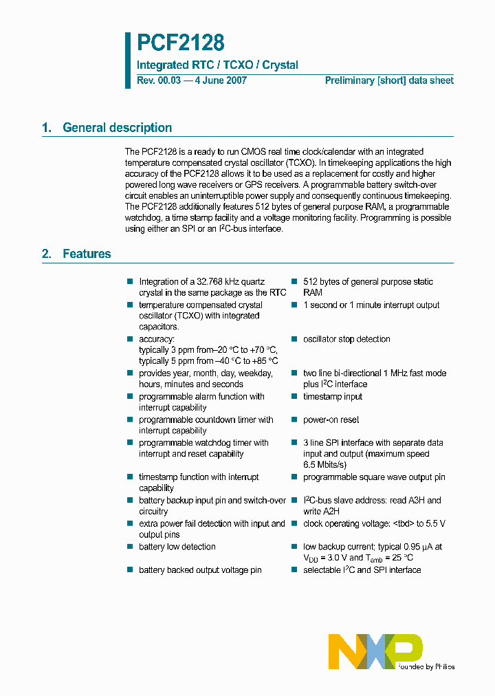PCF2128_4202499.PDF Datasheet
