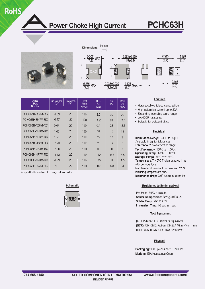 PCHC63H-100M-RC_4520648.PDF Datasheet