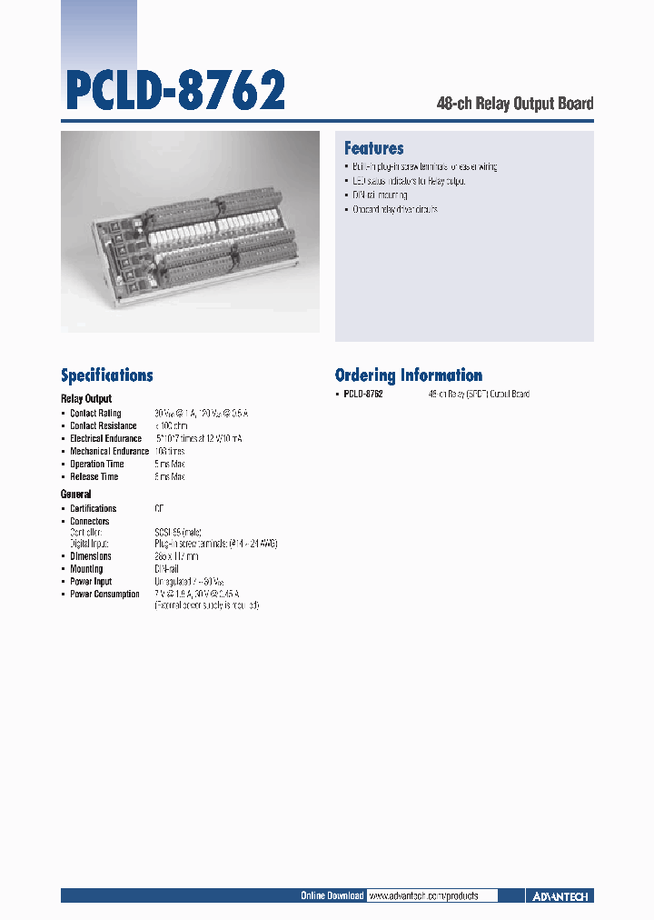 PCLD-8762_4779629.PDF Datasheet
