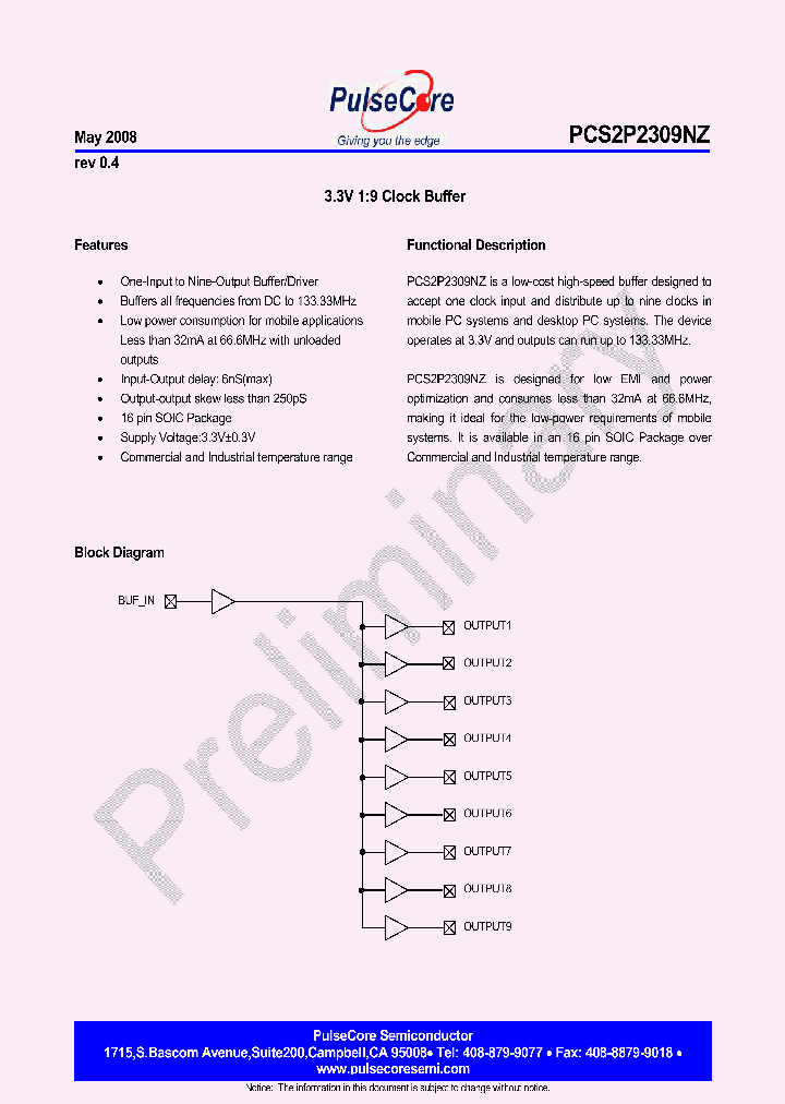 PCS2P2309NZ1_4528955.PDF Datasheet
