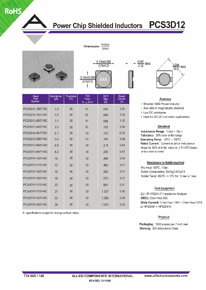 PCS3D12-100T-RC_4739983.PDF Datasheet