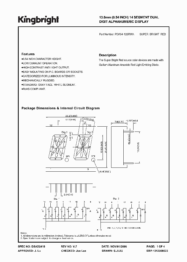 PDA54-12SRWA_4245821.PDF Datasheet