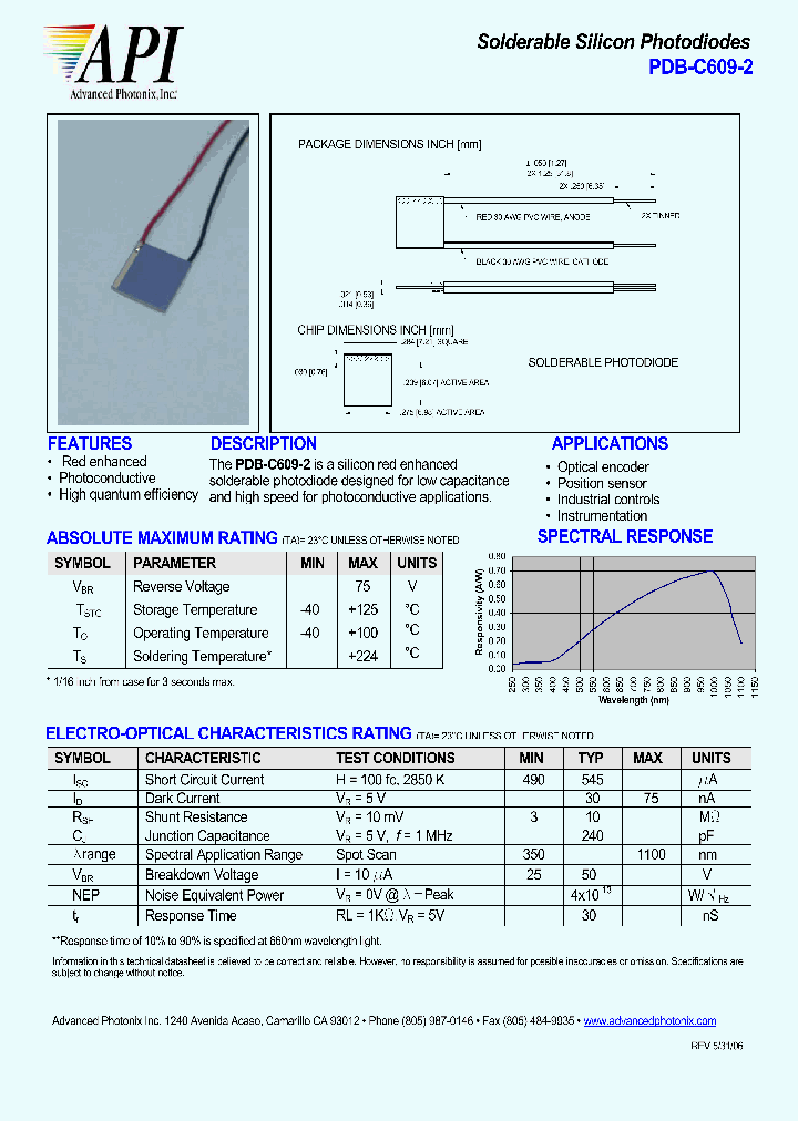 PDB-C609-2_4312167.PDF Datasheet