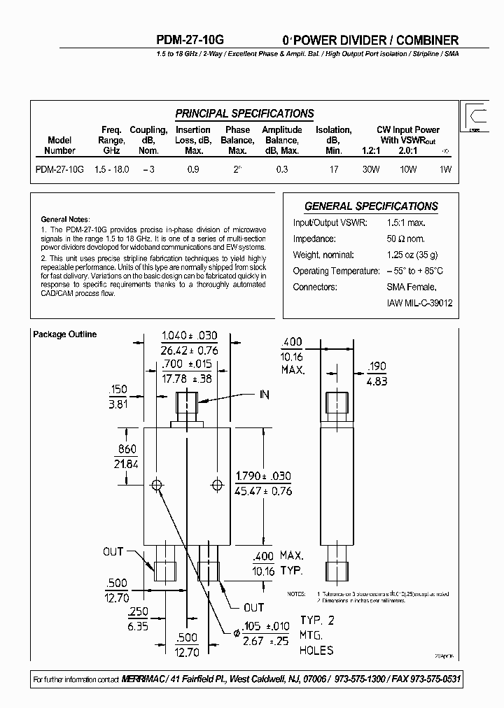 PDM-27-10G_4587056.PDF Datasheet