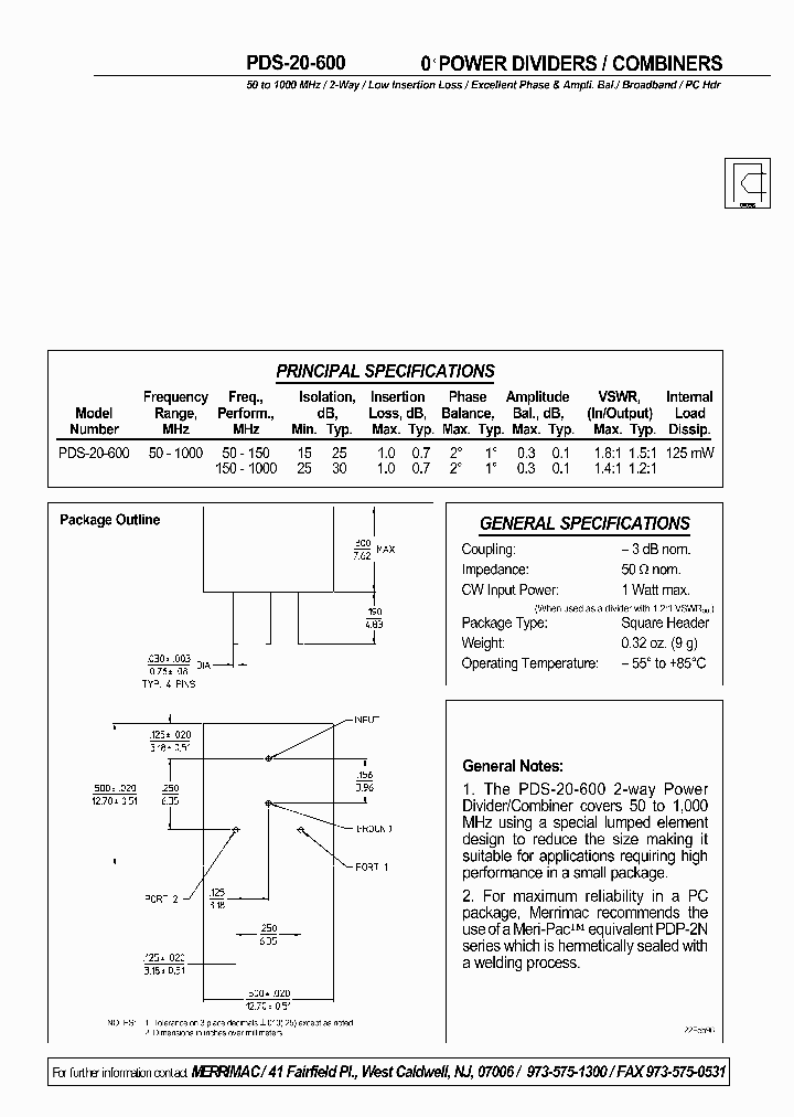 PDS-20-600_4389878.PDF Datasheet