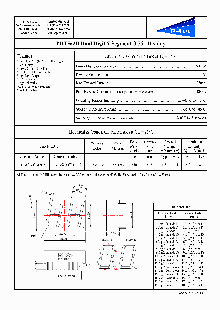 PDT562B-CCDR22_4589700.PDF Datasheet