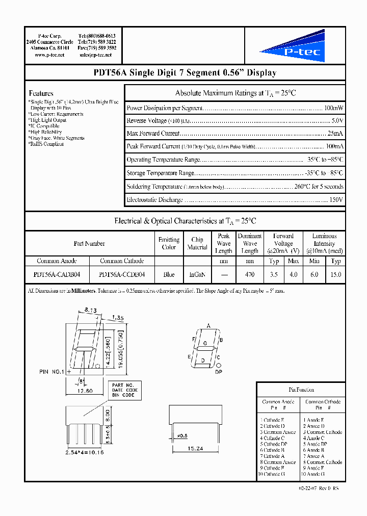 PDT56A-CCDB04_4546800.PDF Datasheet