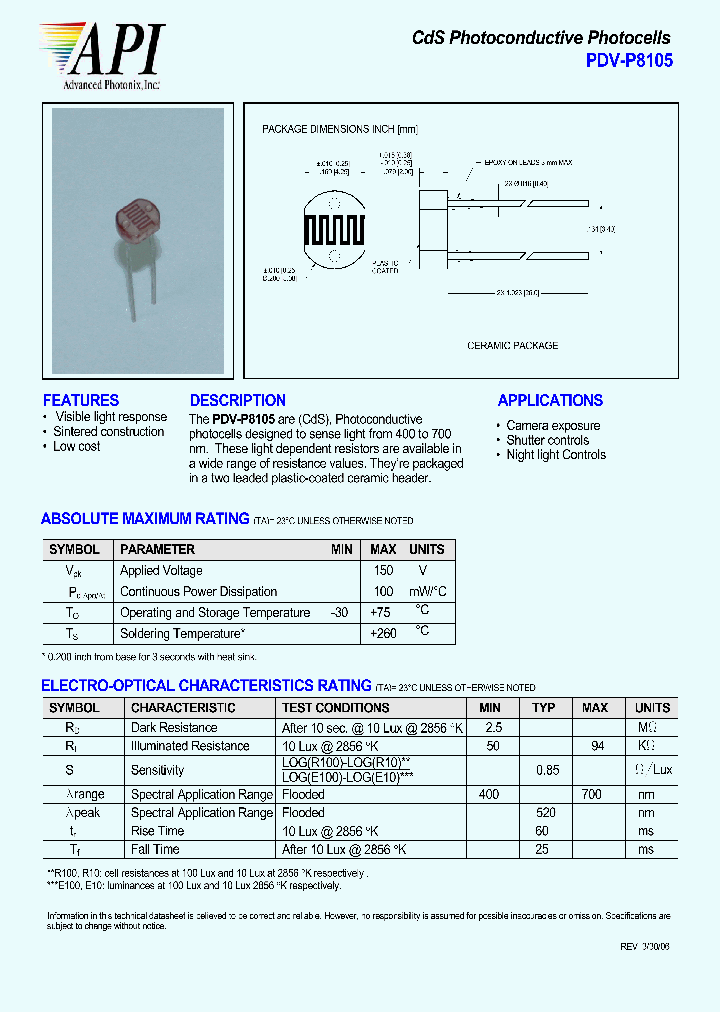 PDV-P8105_4532561.PDF Datasheet