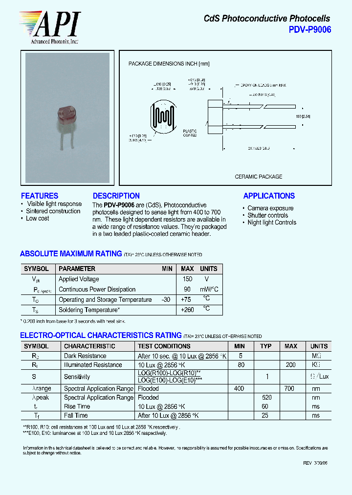 PDV-P9006_4532563.PDF Datasheet
