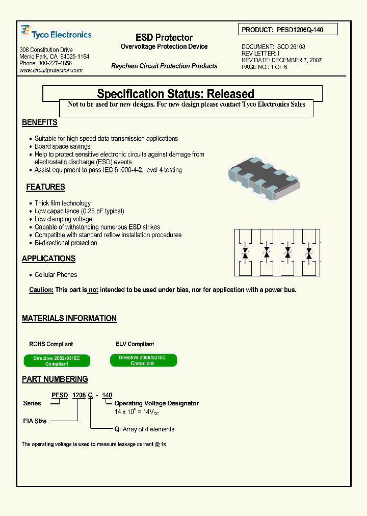 PESD1206Q-140_4591821.PDF Datasheet