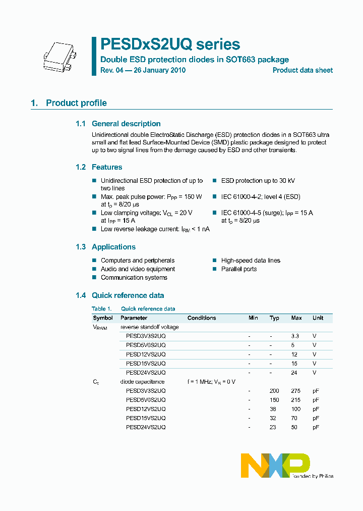 PESDXS2UQ10_4812281.PDF Datasheet