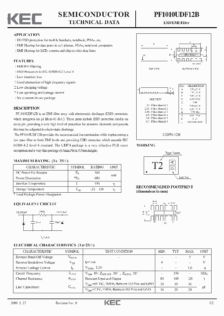 PF1010UDF12B_4579285.PDF Datasheet
