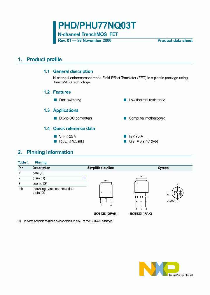 PHD77NQ03T_4637043.PDF Datasheet