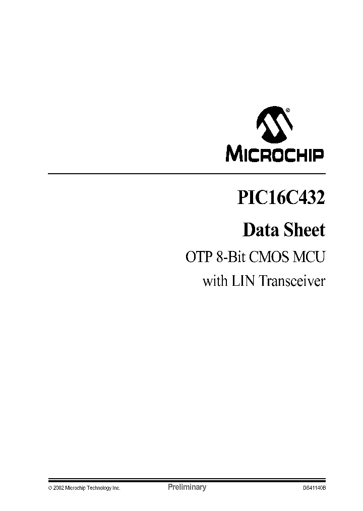 PIC16C432_4924122.PDF Datasheet