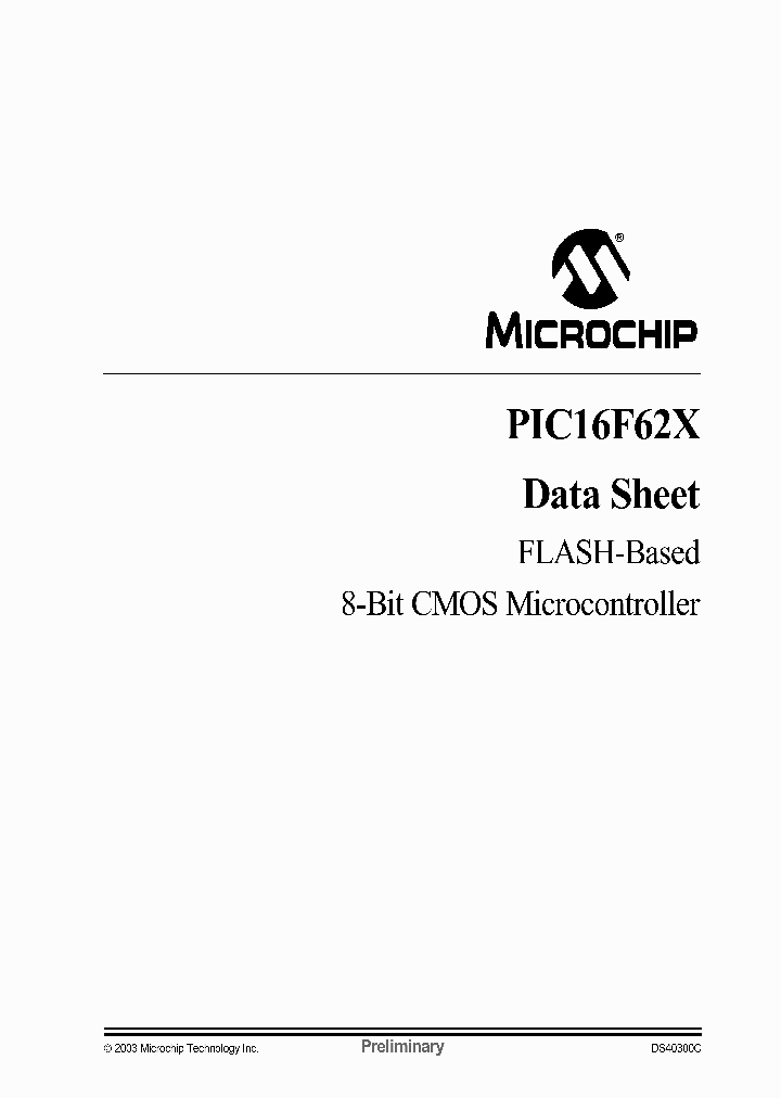 PIC16F62XT-20ESS_4584829.PDF Datasheet