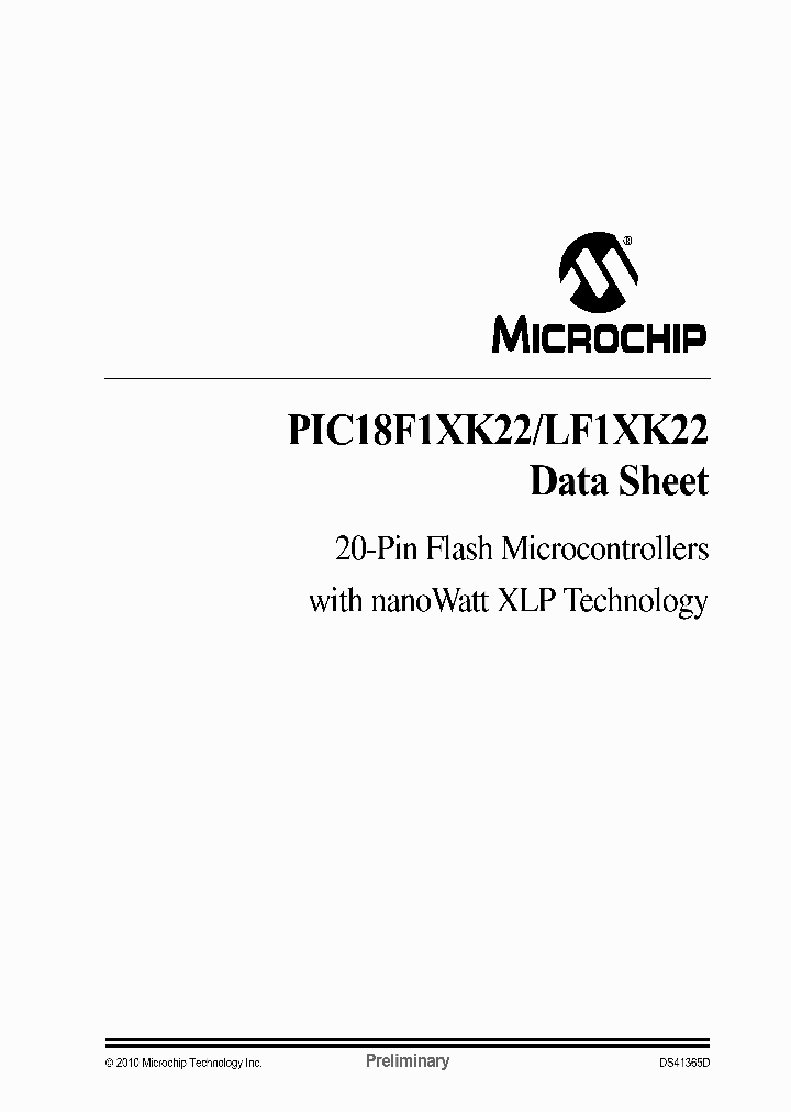PIC18LF13K22_4627735.PDF Datasheet