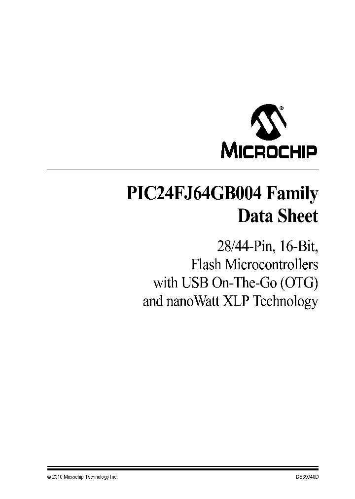 PIC24FJ32GB002-EML_4913873.PDF Datasheet