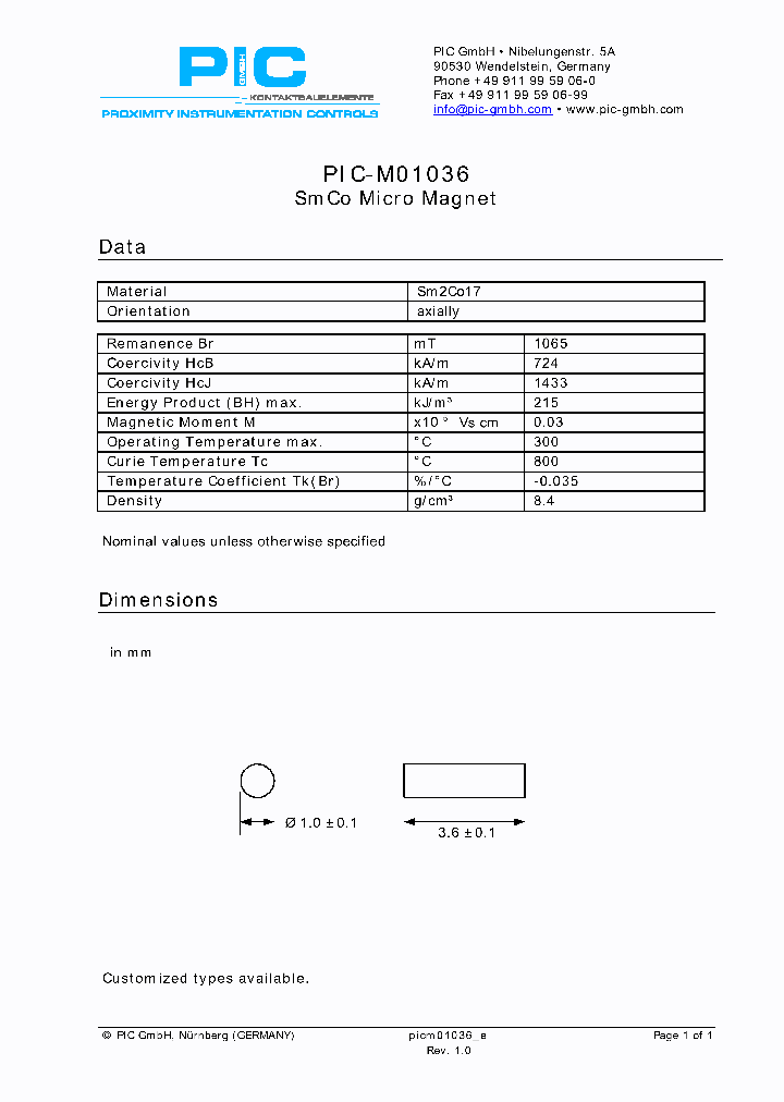 PIC-M01036_4557904.PDF Datasheet
