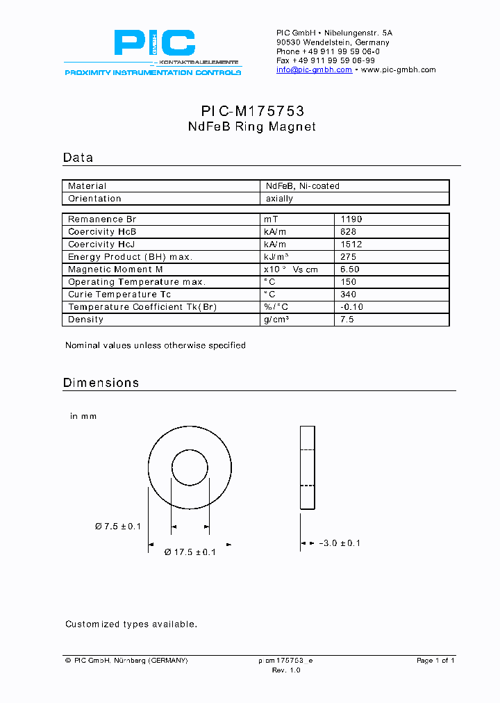 PIC-M175753_4763823.PDF Datasheet