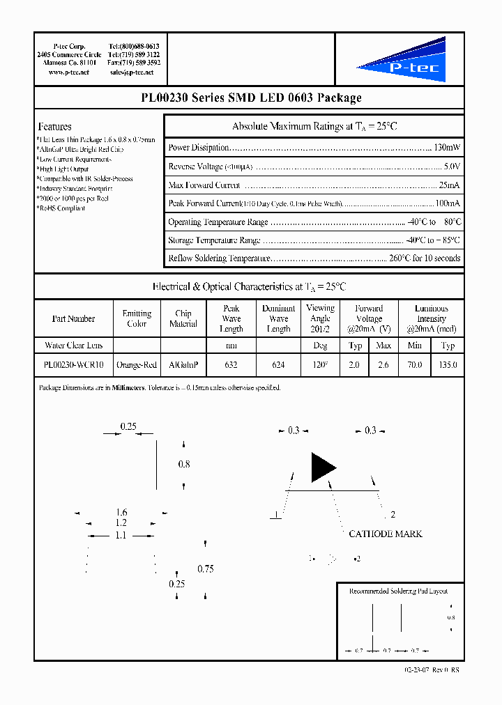 PL00230-WCR10_4769943.PDF Datasheet