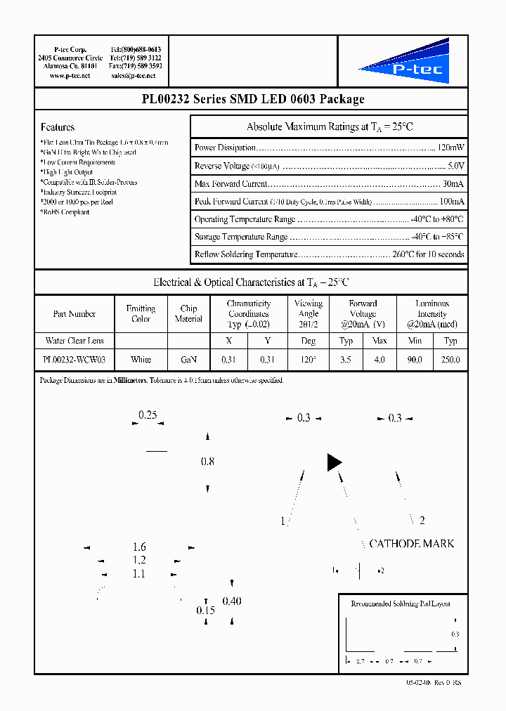 PL00232-WCW03_4524833.PDF Datasheet