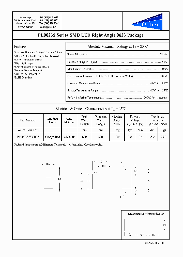 PL00235-WCR08_4842343.PDF Datasheet