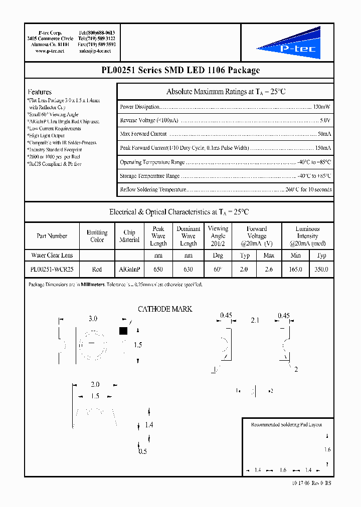 PL00251-WCR25_4525356.PDF Datasheet