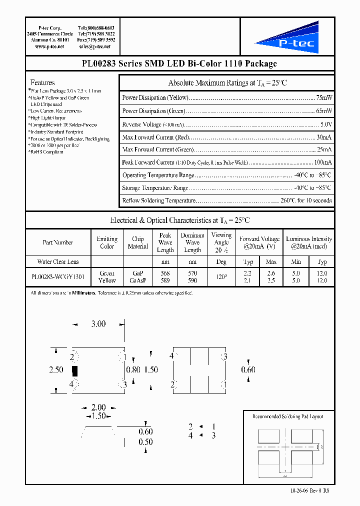 PL00283-WCGY1301_4769539.PDF Datasheet