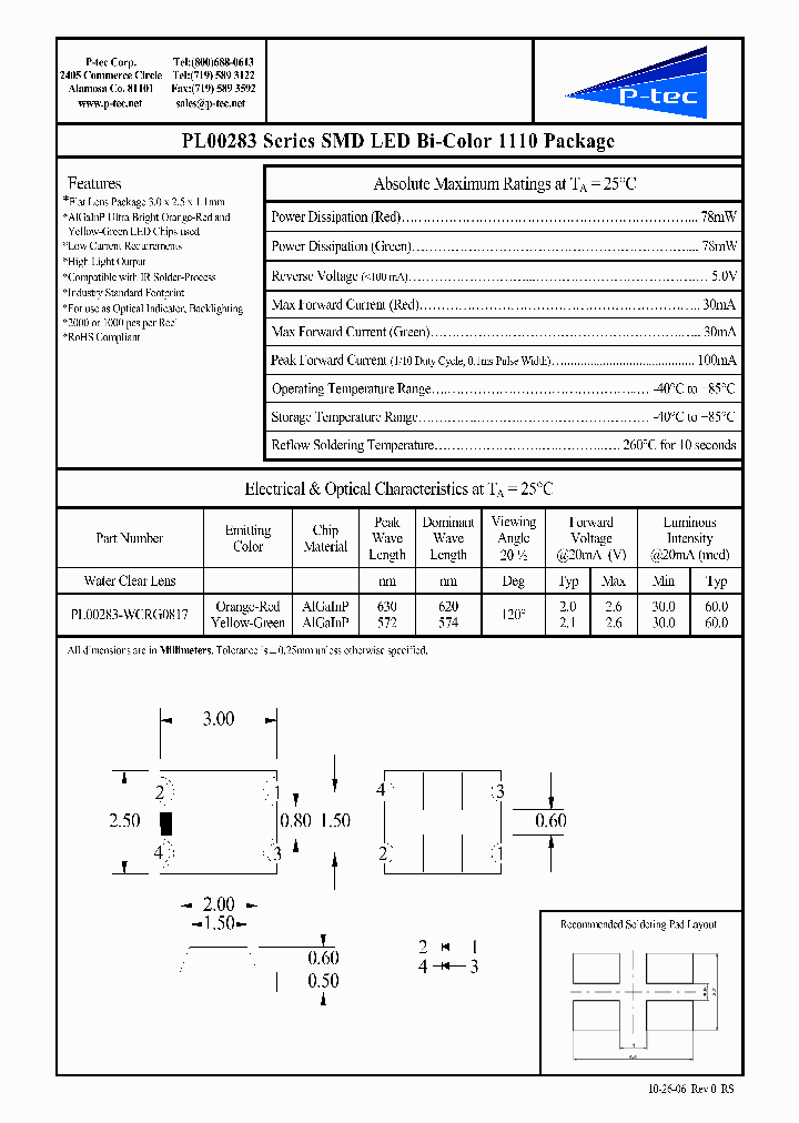 PL00283-WCRG0817_4694887.PDF Datasheet