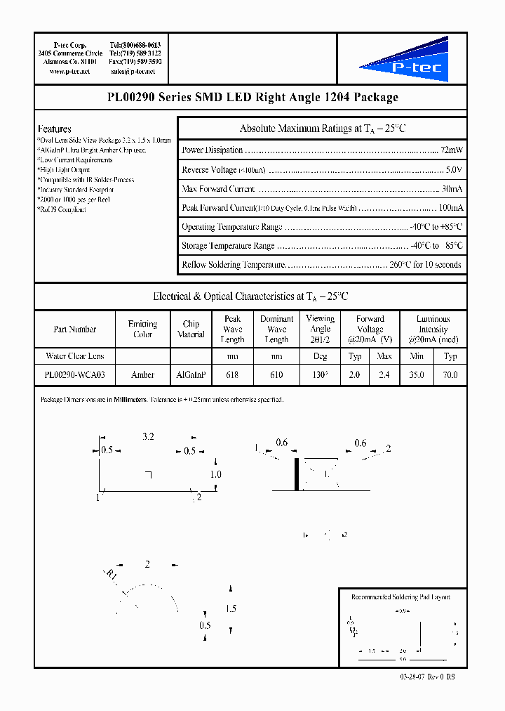 PL00290-WCA03_4524712.PDF Datasheet
