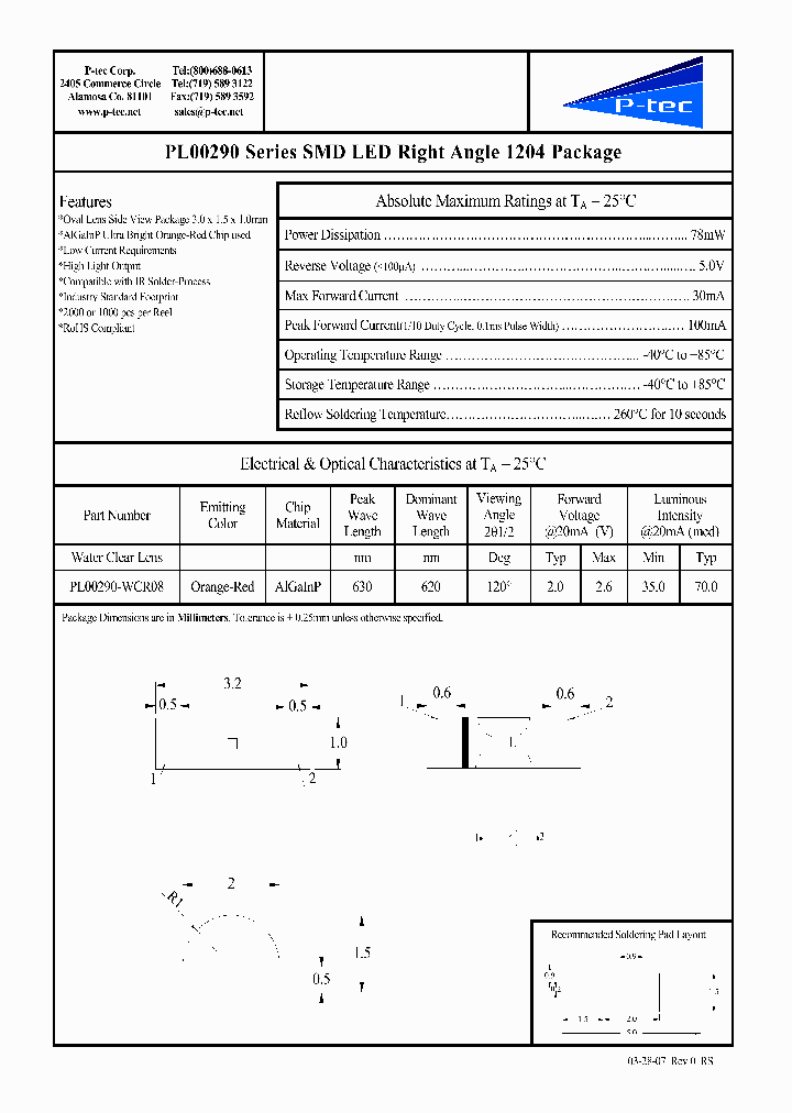 PL00290-WCR08_4524719.PDF Datasheet