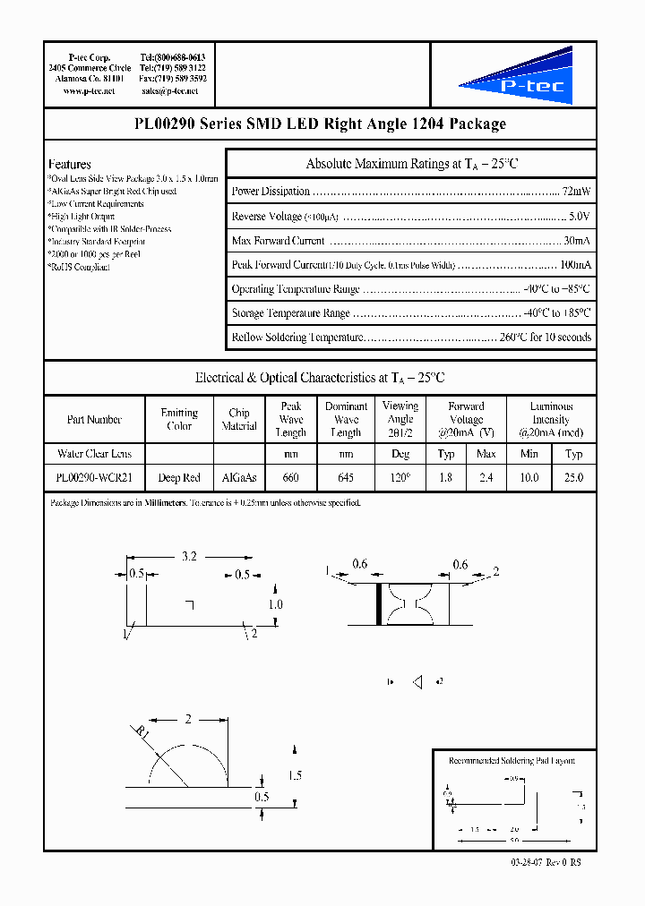 PL00290-WCR21_4524722.PDF Datasheet