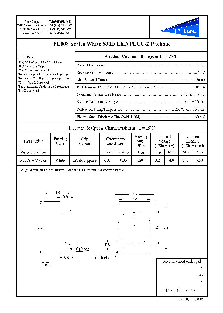 PL008-WCW13Z_4583399.PDF Datasheet