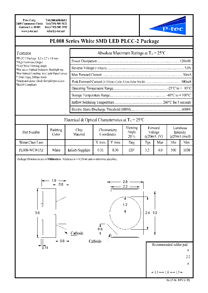 PL008-WCW15Z_4583403.PDF Datasheet