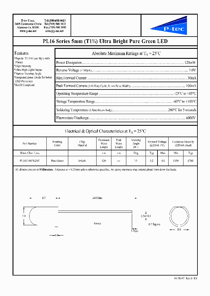 PL16C-WCG29Z_4743753.PDF Datasheet