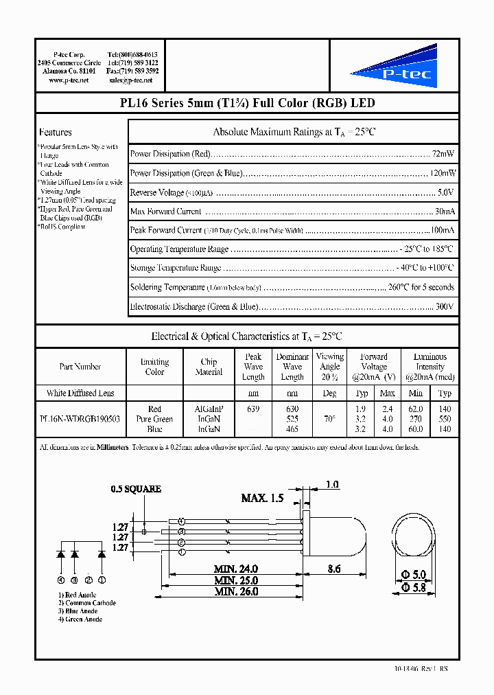 PL16N-WDRGB190503_4460282.PDF Datasheet