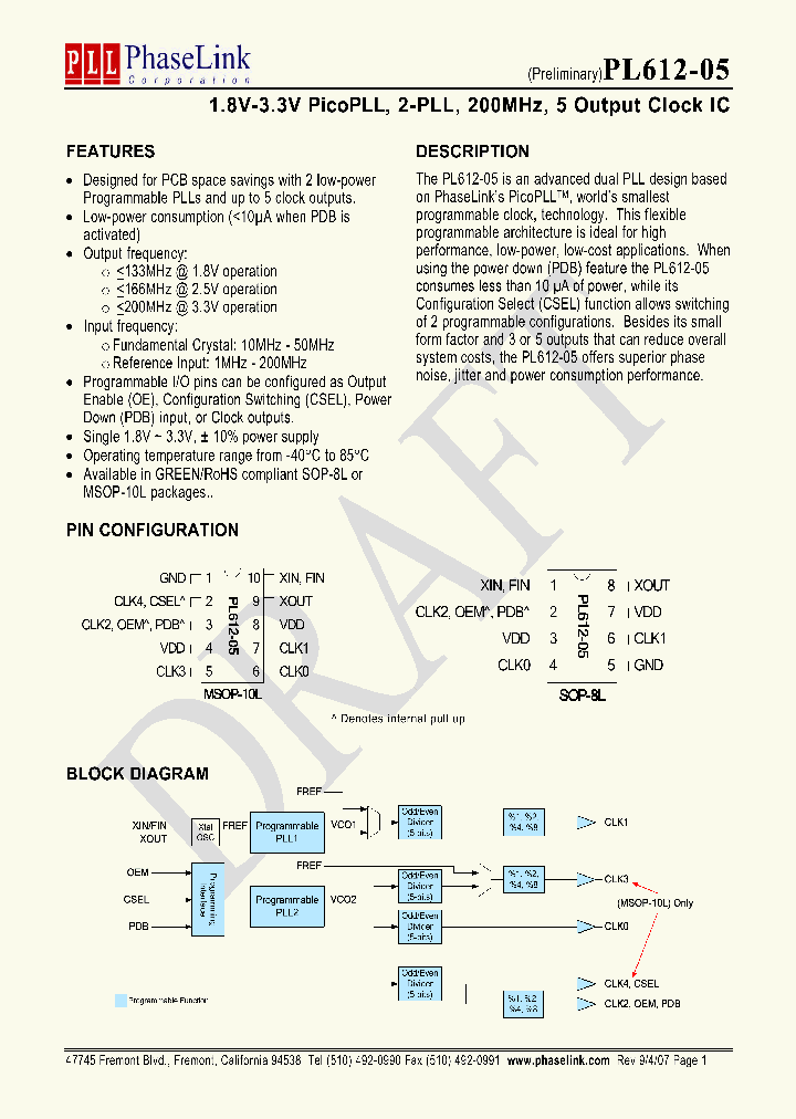 PL612-05-XXXMIR_4519505.PDF Datasheet