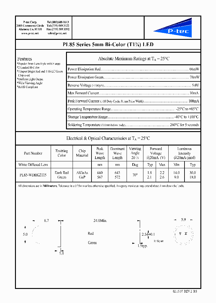 PL85-WDRG2115_4578780.PDF Datasheet