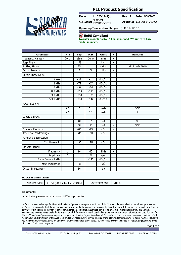 PLL350-2944_4371560.PDF Datasheet