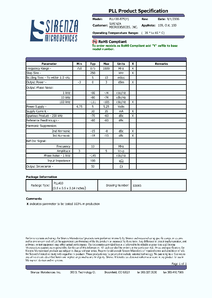 PLL400-875_4265830.PDF Datasheet