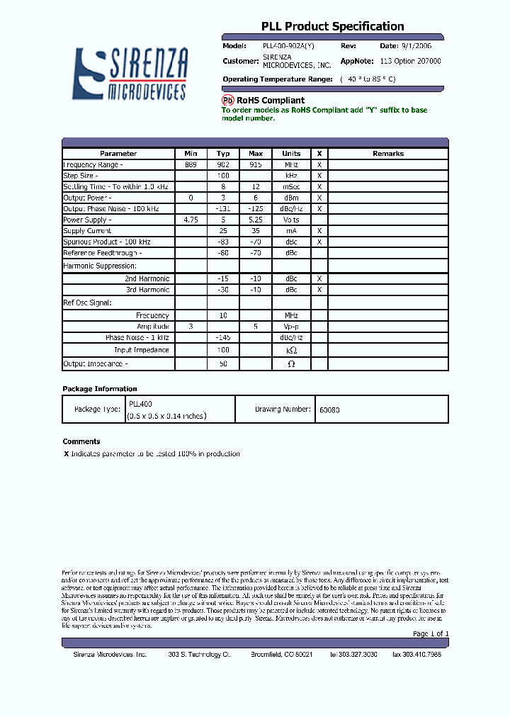 PLL400-902A_4527216.PDF Datasheet