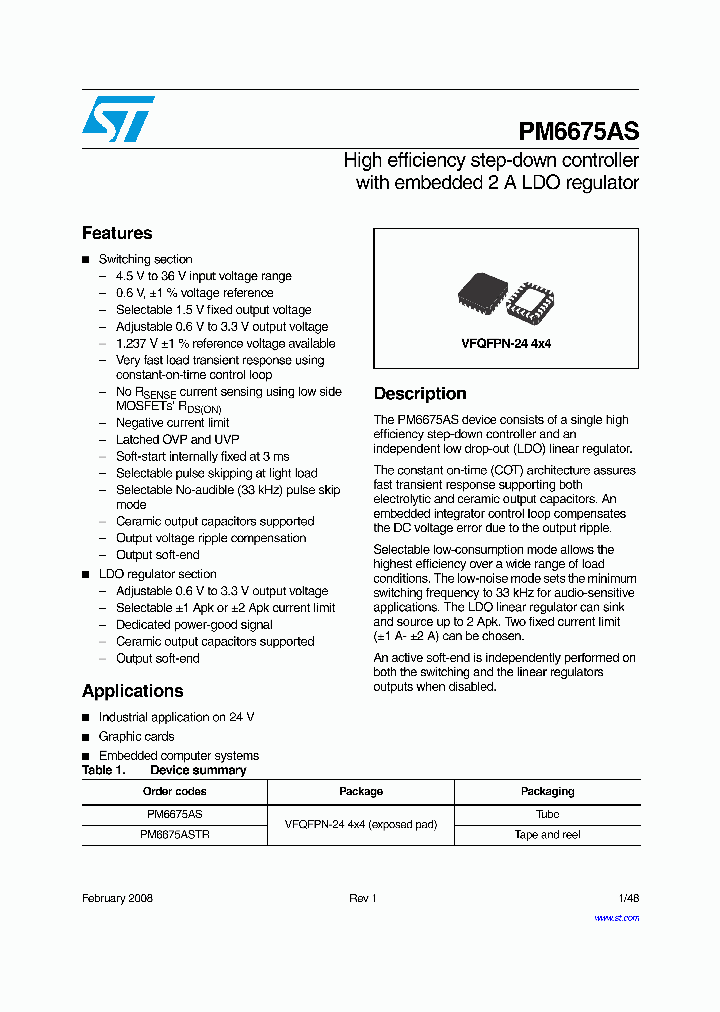 PM6675AS_4327066.PDF Datasheet