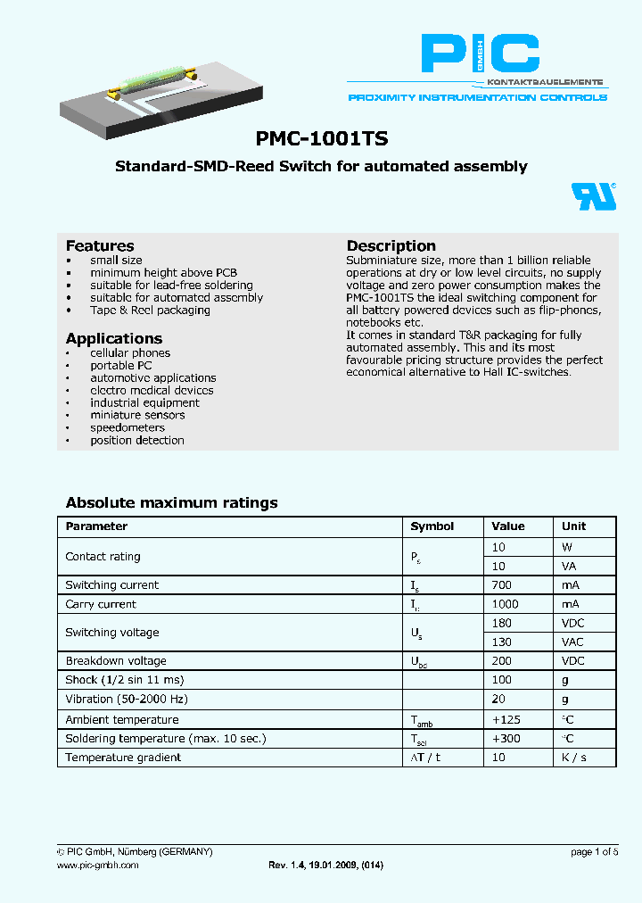 PMC-1001TS_4661548.PDF Datasheet