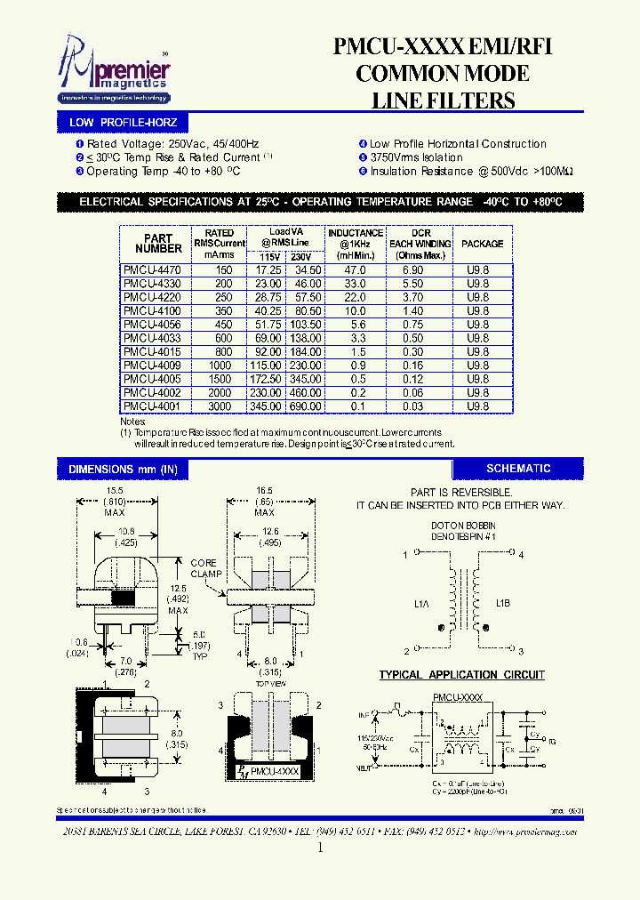 PMCU-5001_4541779.PDF Datasheet