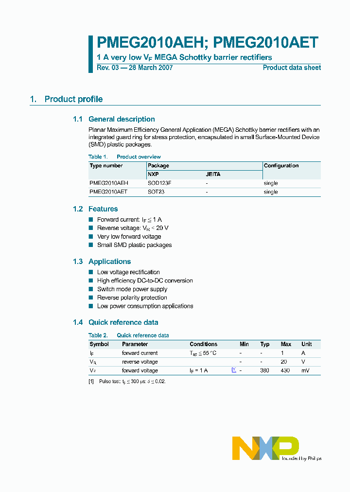 PMEG2010AEH_4566840.PDF Datasheet