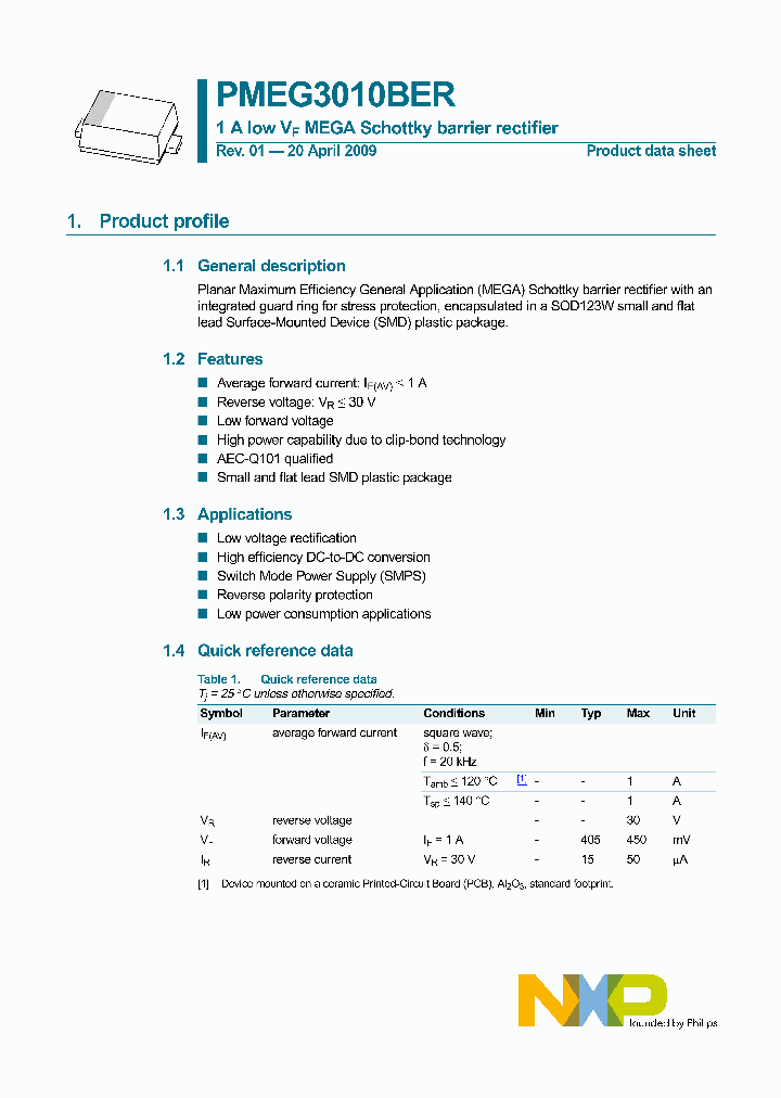 PMEG3010BER_4701009.PDF Datasheet