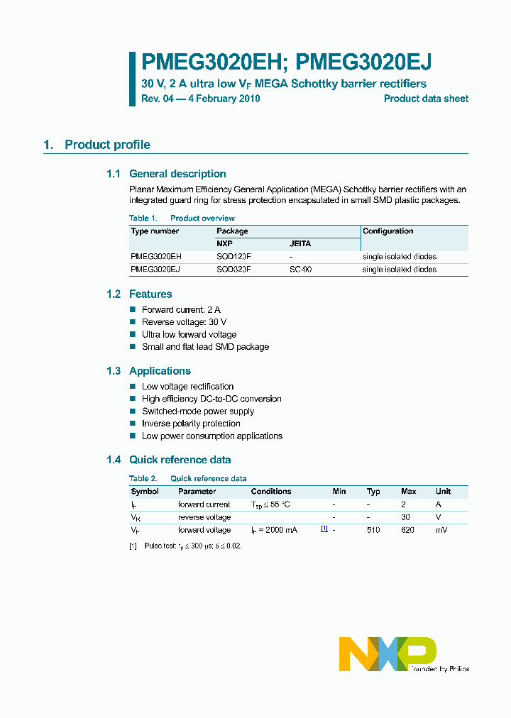 PMEG3020EH_4638044.PDF Datasheet