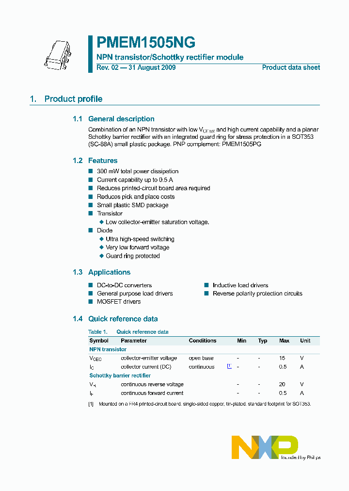 PMEM1505NG_4558790.PDF Datasheet
